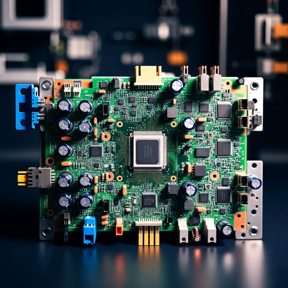 Circuit board of a deconstructed network device