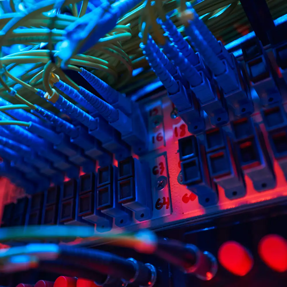 Fiber optic network switch