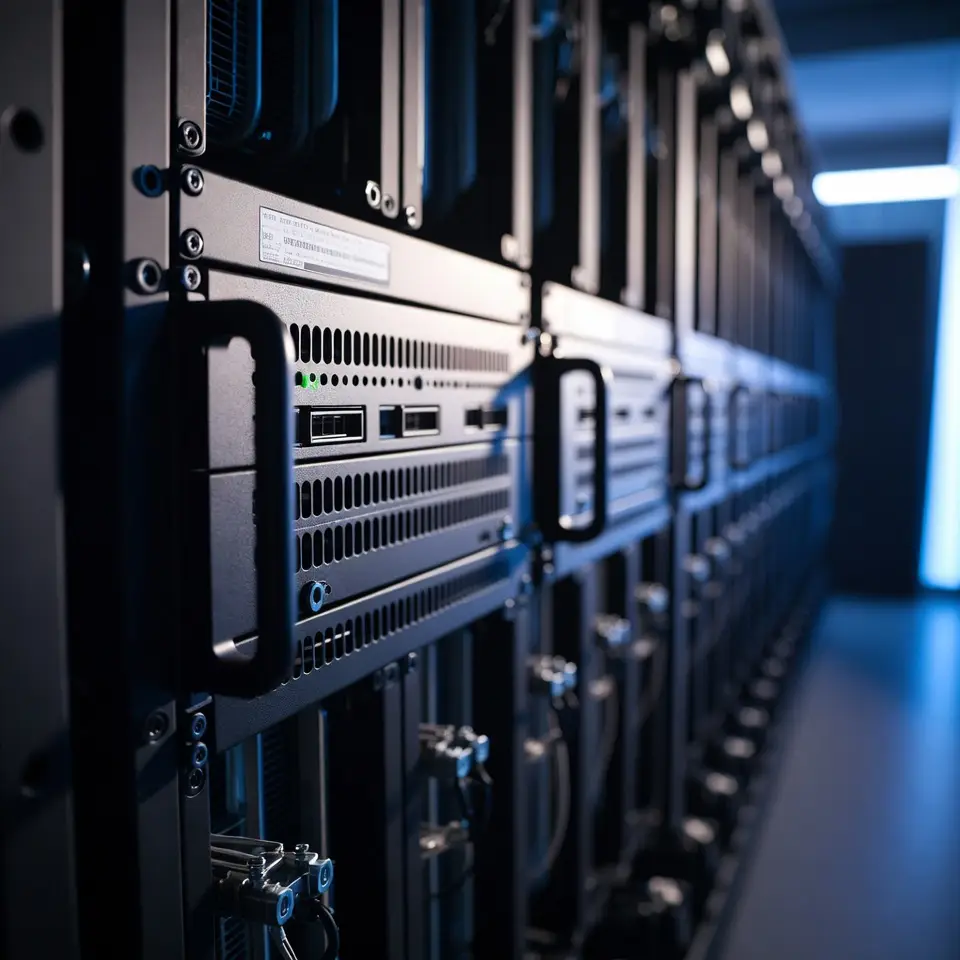 A modern server rack